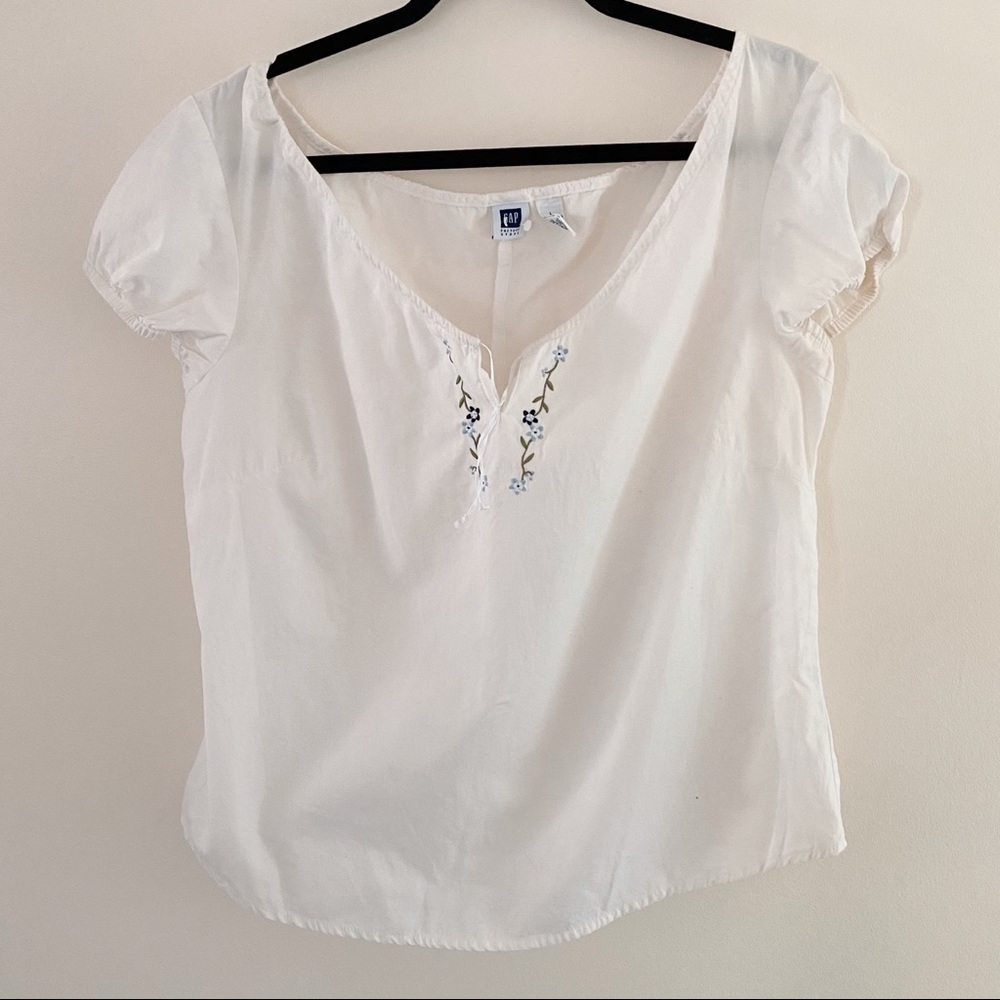 Gap Embroidered Top